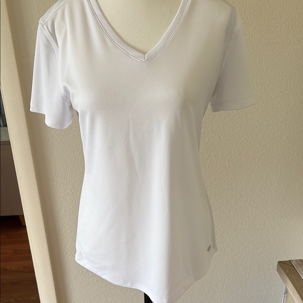 Reel Legends Cream Asymmetrical Short Sleeve T-Shirt